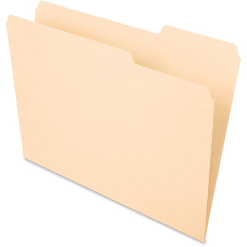 Pendaflex PFX752133 Essentials 1/3 Tab Cut Letter Recycled Top Tab File Folder