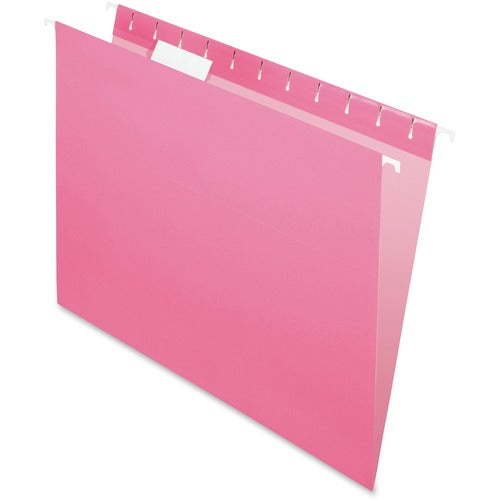 Pendaflex PFX81609 1/5 Tab Cut Letter Recycled Hanging Folder