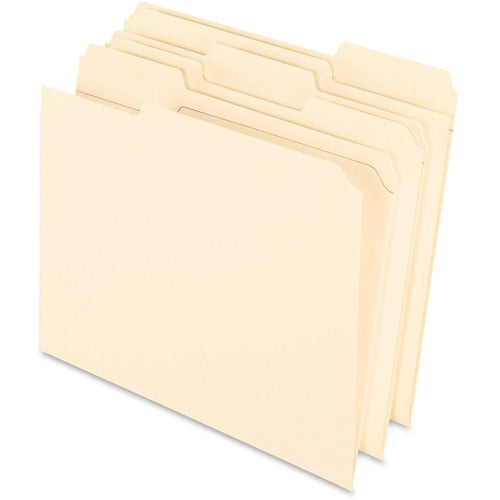 Pendaflex PFXR75213 1/3 Tab Cut Letter Recycled Top Tab File Folder