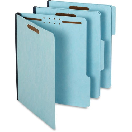 Pendaflex PFX615F213BLU 1/3 Tab Cut Letter Recycled Classification Folder