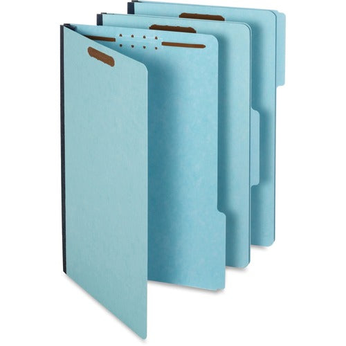 Pendaflex PFX616F213BLU 1/3 Tab Cut Legal Recycled Classification Folder