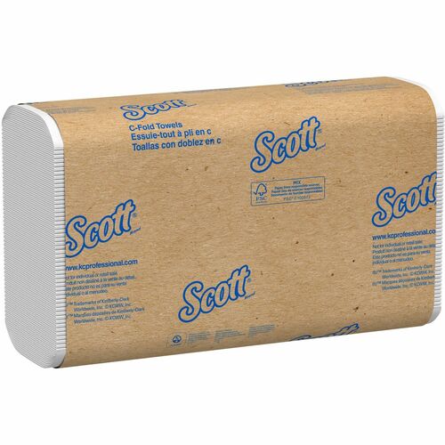 Scott® KCC01510 Essential C Fold Paper Towels with Fast-Drying Absorbency Pockets