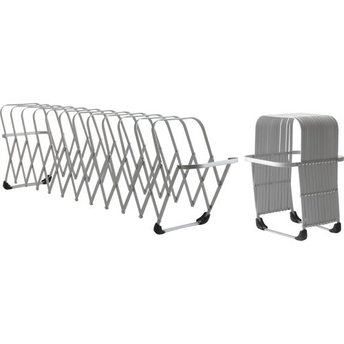 LEE LEE14112 Flexible Expandable Collator/Sorter/File - 12 - 7" Width X 11" Depth - Desktop - Silver, Gray - Aluminum - 1Each