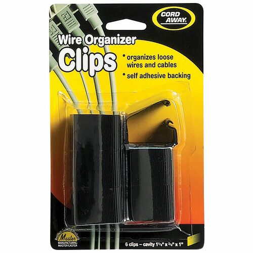 CordAway MAS00204 Locking-Latch Wire Clips