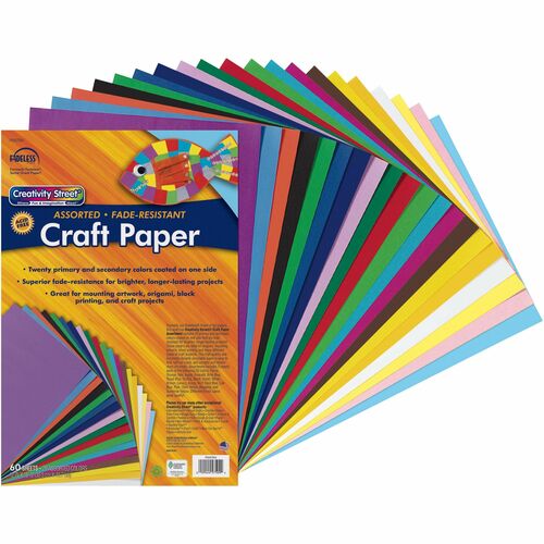 Creativity Street PAC57504 Art Paper Sheets