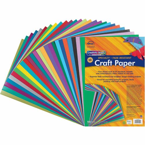 Creativity Street PAC57650 Designer Art Paper Sheets