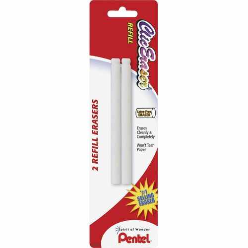 Pentel PENZER2BPK6 Clic Eraser Refills