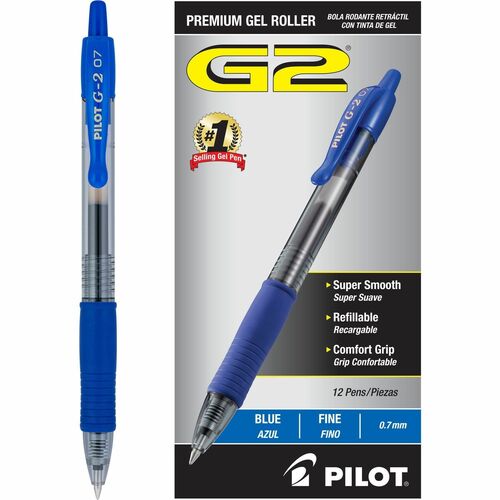 Pilot PIL31021 G2 Retractable Gel Ink Rollerball Pens