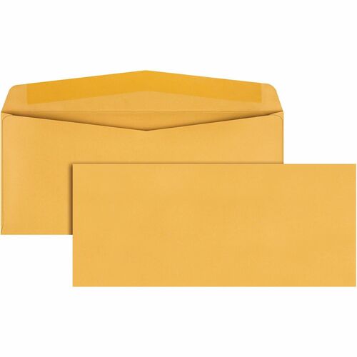 Quality Park QUA11562 Business Envelope - Business - #14 - 5" Width X 11.50" Length - 28 Lb - Gummed - Kraft - 500 / Box - Kraft