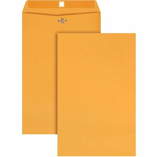 Quality Park QUA37894 Clasp Envelope - Clasp - #94 - 9.25" Width X 14.25" Length - 28 Lb - Gummed - Kraft - 100 / Box - Kraft