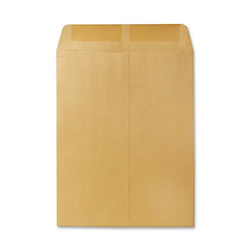 Quality Park QUA41667 Kraft Catalog Envelopes - Catalog - #13 1/2 - 10" Width X 13" Length - 28 Lb - Gummed - Kraft - 100 / Box - Kraft