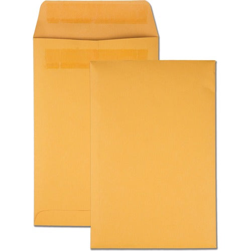 Quality Park QUA43167 Redi-Seal Catalog Envelope - Catalog - #1 - 6" Width X 9" Length - 28 Lb - Self-Sealing - 100 / Box - Kraft