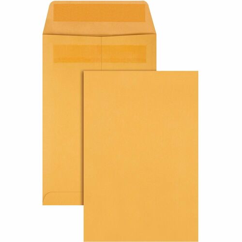 Quality Park QUA43362 Redi-Seal Catalog Envelope - Catalog - #1 3/4 - 6.50" Width X 9.50" Length - 28 Lb - Self-Sealing - Kraft - 250 / Box - Kraft