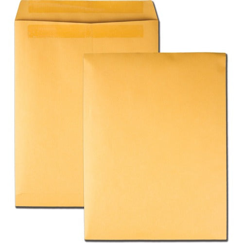 Quality Park QUA43767 Redi-Seal Catalog Envelope - Catalog - #13 1/2 - 10" Width X 13" Length - 28 Lb - Self-Sealing - Kraft - 100 / Box - Kraft