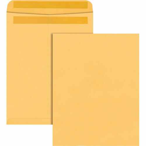 Quality Park QUA44067 Redi-Seal Catalog Envelope - Catalog - #5-1/2 - 12" Width X 15.50" Length - 28 Lb - Self-Sealing - Kraft - 100 / Box - Kraft