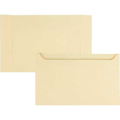 Quality Park QUA63872 Professional Filing Jackets - 5" X 8 1/8" Sheet Size - Cameo - 500 / Box