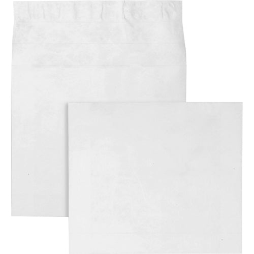 Survivor® QUAR4497 Heavyweight Expansion Envelopes - Expansion - 12" Width X 16" Length - 4" Gusset - 18 Lb - Self-Sealing - Tyvek - 50 / Carton - White