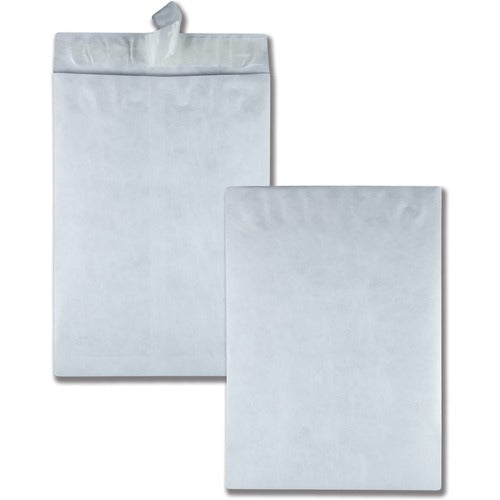 Survivor® QUAR5101 Jumbo Survivor Envelope - Catalog - 13" Width X 19" Length - 18 Lb - Self-Sealing - Tyvek - 25 / Box - White