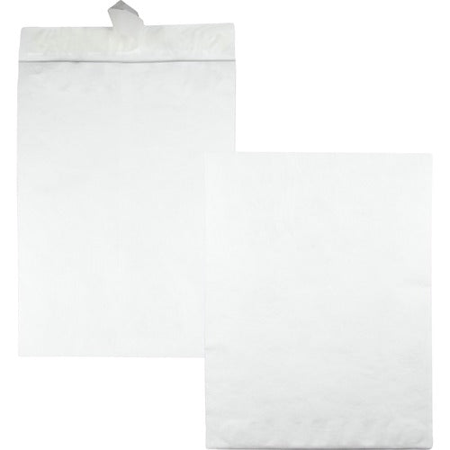 Survivor® QUAR5106 Catalog Envelope - Catalog - 14.50" Width X 20" Length - 18 Lb - Self-Sealing - Tyvek - 25 / Box - White