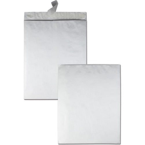 Survivor® QUAR5121 Jumbo Survivor Envelope - Catalog - 18" Width X 23" Length - 18 Lb - Self-Sealing - Tyvek - 25 / Box - White
