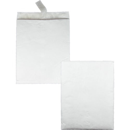 Quality Park QUAR7545 Survivor Plus Bubble Mailer - Bubble - 10" Width X 13" Length - Self-Sealing - Tyvek - 25 / Box - White
