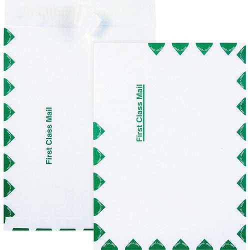 Quality Park QUAS3615 Ship-Lite First Class Envelope - First Class Mail - 9" Width X 12" Length - Self-Sealing - 100 / Box - White