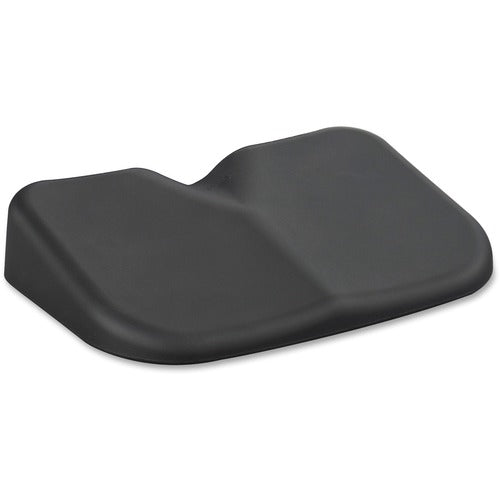 Safco SAF7152BL Softspot Seat Cusion - Non-Abrasive, Anti-Static, Washable - 15.5" X 10" X 3" - Black