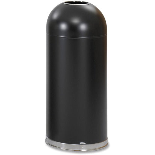 Safco SAF9639BL Open Top Dome Waste Receptacle