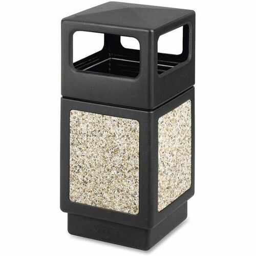 Safco SAF9472NC Indoor/outdoor Square Receptacles