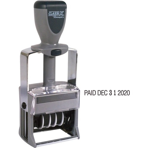 Xstamper XST40140 Self-Inking 12 Phrase Dater