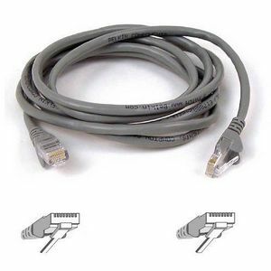 Belkin BLKA3L79106S RJ45 CAT-5e Patch Cable, Snagless Molded Grey 06