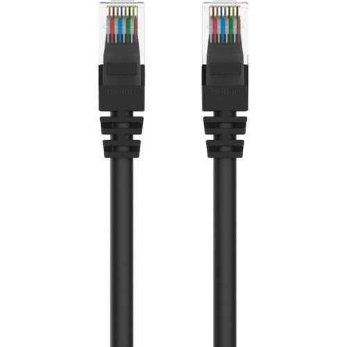 Belkin BLKA3L79104BLKS RJ45 CAT-5e Patch Cable, Snagless Molded Black 04