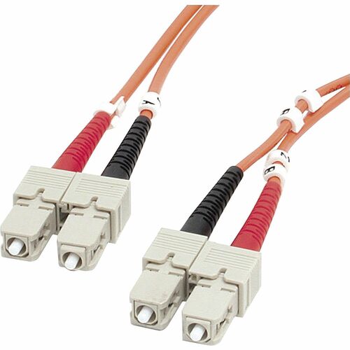 StarTech.com STCFIBSCSC2 2m Multimode 62.5/125 Fiber Patch Cable SC - SC
