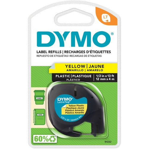 Dymo DYM91332 LetraTag Label Maker Tape Cartridge