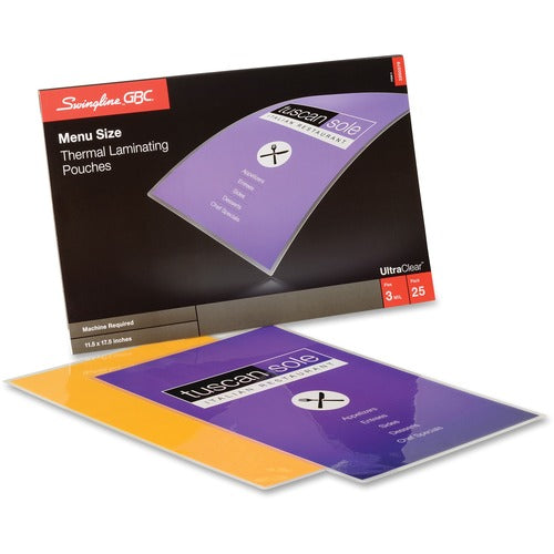 GBC GBC3200579 UltraClear Thermal Laminating Pouches