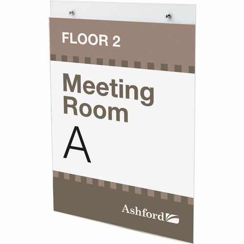 Deflecto DEF68201 Classic Image Wall Mount Sign Holder