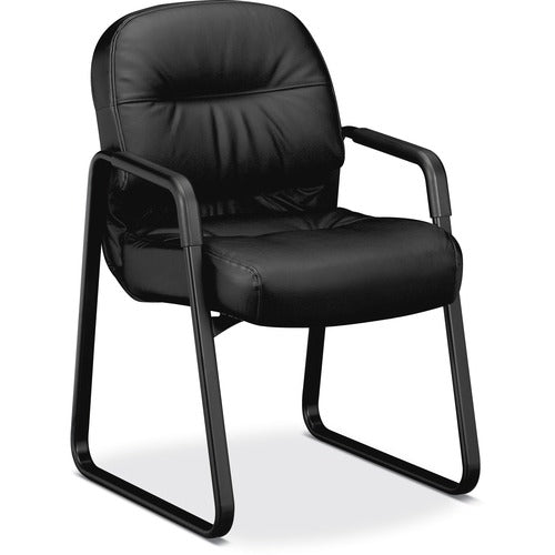 HON HON2093SR11T Pillow-Soft Guest Chair, Leather