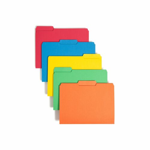 Smead SMD10229 1/3 Tab Cut Letter Recycled Interior File Folder