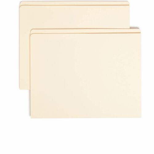 Smead SMD10315 Straight Tab Cut Letter Recycled Top Tab File Folder