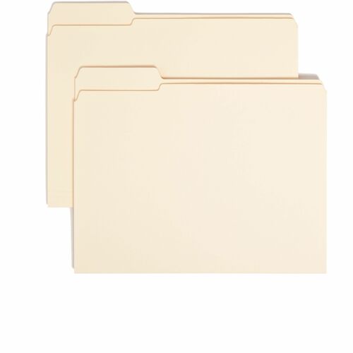 Smead SMD10335 1/3 Tab Cut Letter Recycled Top Tab File Folder