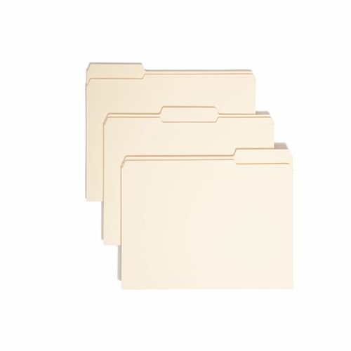 Smead SMD10405 1/3 Tab Cut Letter Recycled Expanding File