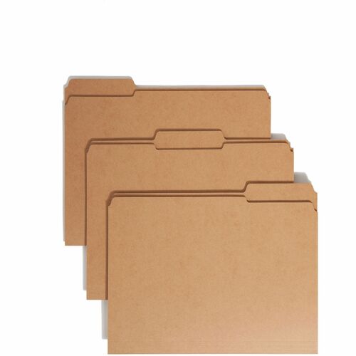 Smead SMD10734 1/3 Tab Cut Letter Recycled Top Tab File Folder