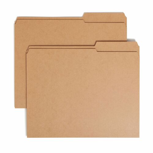 Smead SMD10786 2/5 Tab Cut Letter Recycled Top Tab File Folder