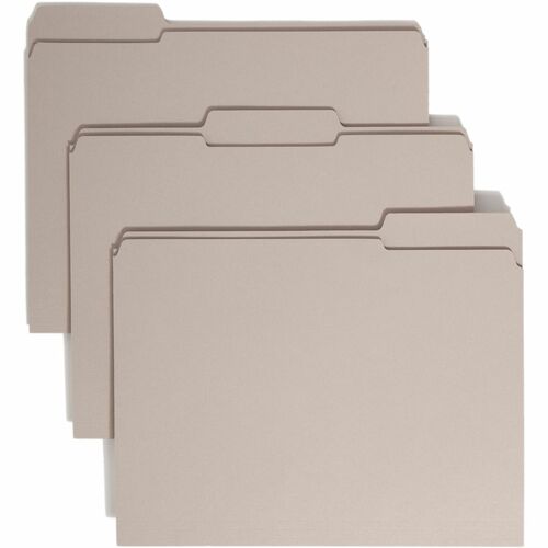 Smead SMD12334 Colored 1/3 Tab Cut Letter Recycled Top Tab File Folder