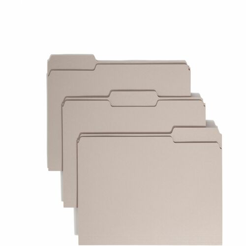 Smead SMD12343 Colored 1/3 Tab Cut Letter Recycled Top Tab File Folder