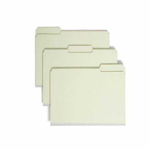 Smead SMD13230 1/3 Tab Cut Letter Recycled Top Tab File Folder