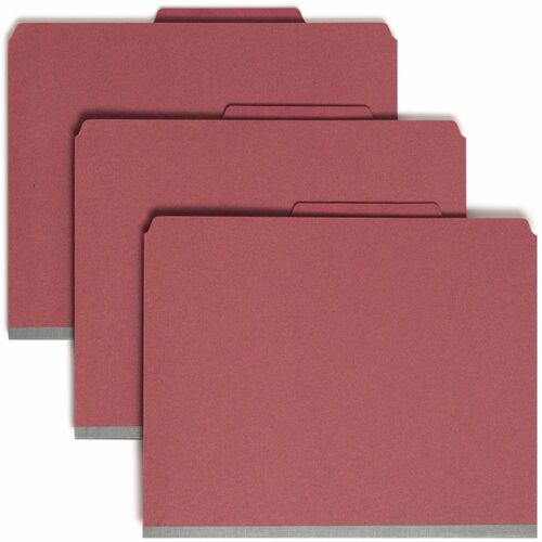 Smead SMD14079 SafeSHIELD 2/5 Tab Cut Letter Recycled Classification Folder