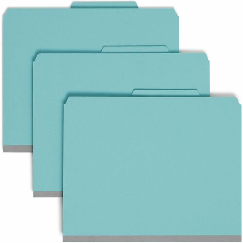 Smead SMD14094 SafeSHIELD 2/5 Tab Cut Letter Recycled Classification Folder