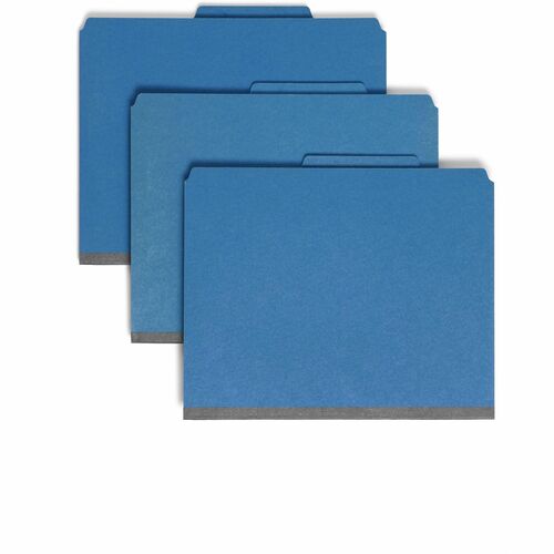 Smead SMD14096 SafeSHIELD 2/5 Tab Cut Letter Recycled Classification Folder
