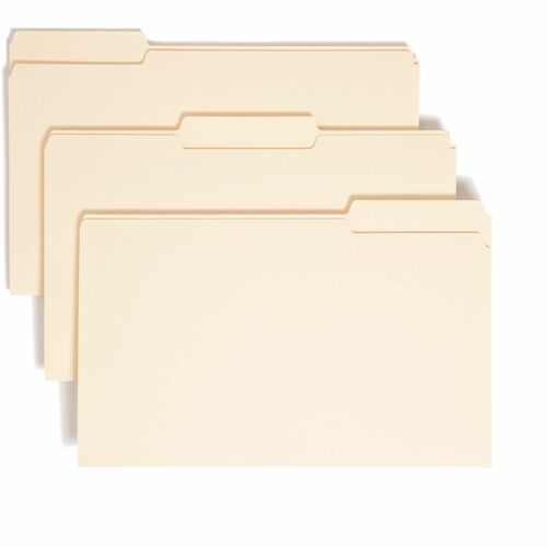 Smead SMD15330 1/3 Tab Cut Legal Recycled Top Tab File Folder